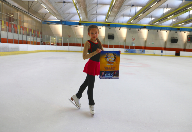 Holiday on Ice Academy | Marharyta Chachyk © Wiener Stadthalle