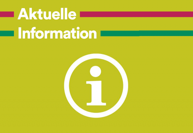 Aktuelle Information © Wiener Stadthalle