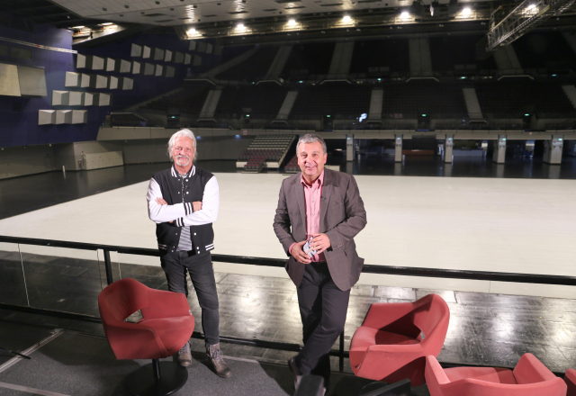 Thomas Spitzer und Johannes Hoppe (ORF) © Wiener Stadthalle